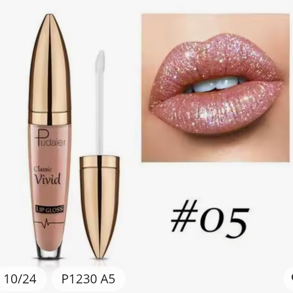 Diamond glitter metallic matte lip set - Picture 3 of 7